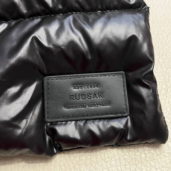 NWT - Rudsak Unisex Down Puffer Scarf - Picture 5 of 8